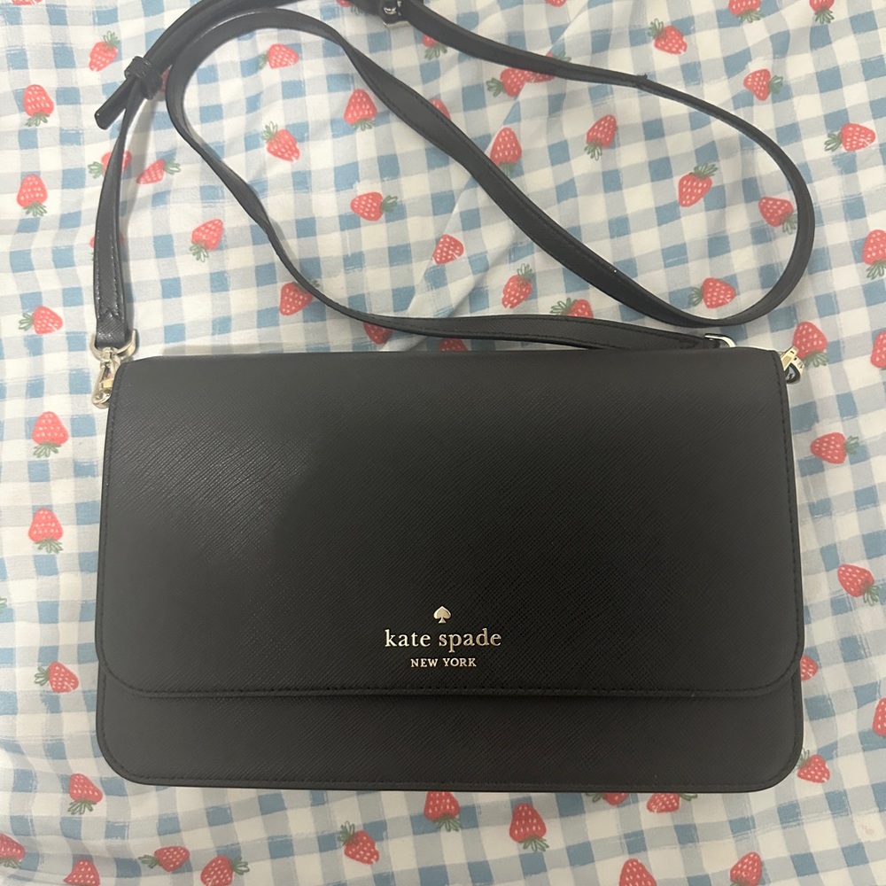 Kate Spade Elegant Black Crossbody Bag